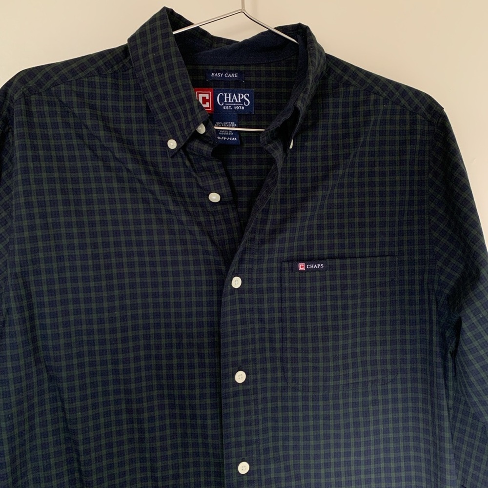 Chaps easy care flannel shirt